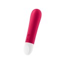 Satisfyer Power Bullet 1 mini - kompaktowa maszyna wibrująca, czerwona