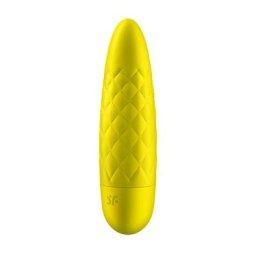 Satisfyer Power Bullet 5 - kompaktowy model z teksturowaną powierzchnią, czarny
