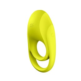 Satisfyer Spectacular Duo - silikonowy pierścień z podwojną funkcją, czarny