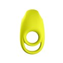 Satisfyer Spectacular Duo - silikonowy pierścień z podwojną funkcją, czarny