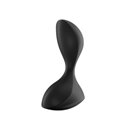 Satisfyer Sweet Seal - wibrujący korek anatomiczny z aplikacją, czarny
