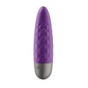 Satisfyer Ultra Power Bullet 5 czarny - kompaktowy model z teksturą