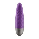 Satisfyer Ultra Power Bullet 5 czarny - kompaktowy model z teksturą