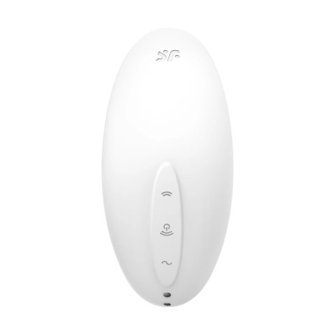 Satisfyer Vulva Lover 2 - dwusilnikowy model pulsacyjno-wibracyjny, silikon