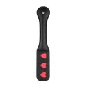 Lover's Premium Paddle Heart skorzane wiosło z motywem serca