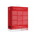 Ouch! Deluxe Uprząż Skorzana z O-Ringami, Regulowana Czarna 7423522528518