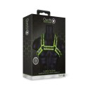 Ouch! Glow in the Dark szelki z klamrą L/XL fluorescencyjne