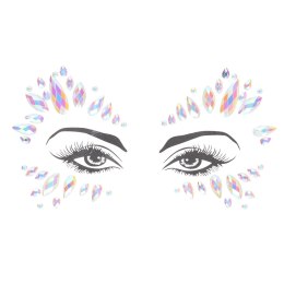 Ouch! by Shots Biżuteria na twarz Bling Sticker wzor 3, świecąca