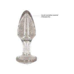 Ouch! by Shots Zestaw 3 akrylowych zatyczek analnych - rożne rozmiary