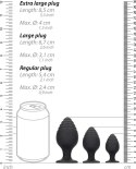 Ouch! by Shots Zestaw anatomicznych zatyczek silikonowych z przyssawką