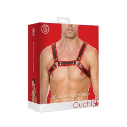 Ouch! by Shots skorzane szelki z klamrami L/XL - regulowane paski