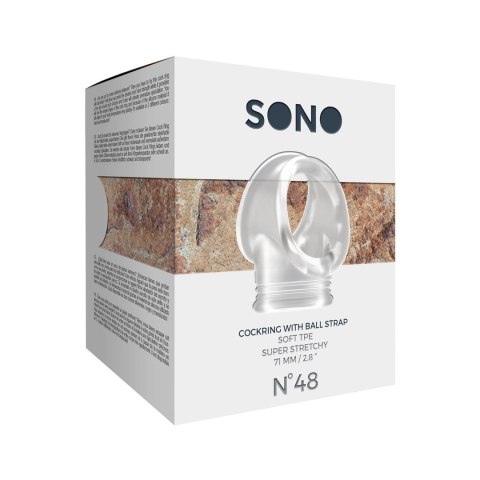 SINNER GEAR No.48 elastyczny pierścień z paskiem kulkowym czarny