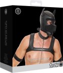 Shots Ouch! Puppy Play Kit L/XL - Kompletny zestaw skorzany z neoprenu