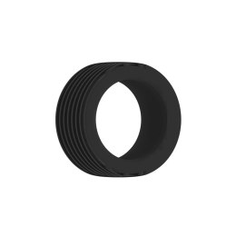 Sinner Gear No.42 pierścień elastyczny silikonowy czarny