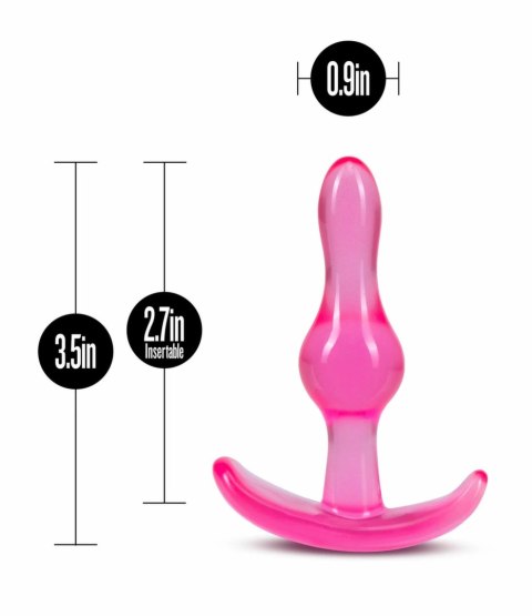 Blush B Yours Curvy Plug anatomiczny rożowy 8,9 cm TPE