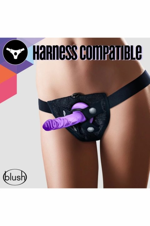 Blush B Yours Mini Model anatomiczny z przyssawką fioletowy 13 cm