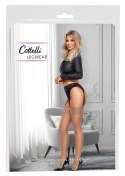 Cottelli LEGWARE Pończochy nude M z szeroką koronką 20 den