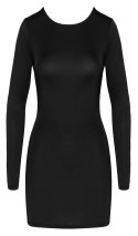 Cottelli PARTY Sukienka Mini z Odsłoniętymi Plecami Czarna L