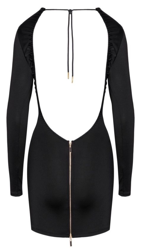 Cottelli PARTY Sukienka Mini z Odsłoniętymi Plecami Czarna L