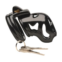 Hard Stop Double Ring System Czarny - klatka anatomiczna z regulacją