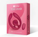 SVibe GIZI Duo Burdeos - Anatomiczny Stymulator Podwojny dla Par z Pilotem