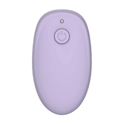 SVibe GIZI Duo - podwojny stymulator dla par, liliowy, pilot bezprzewodowy