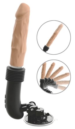 You2Toys RC Machine Flesh z funkcją ruchu i wibracji, silikon 30 cm