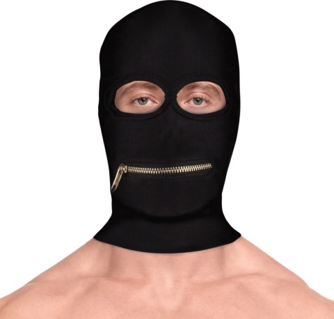Ouch! Extreme Zipper Maska z zamkiem na usta czarna uniwersalna