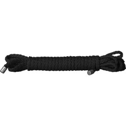 Ouch! Kinbaku Rope 10 m - lina do technik wiązania, czarna