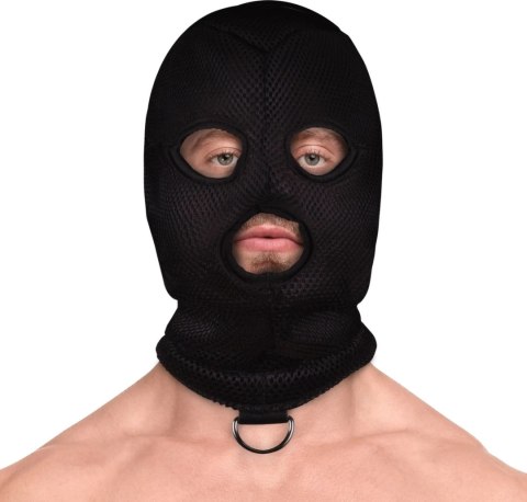 Ouch! by Shots Kominiarka z metalowym pierścieniem na szyi, uniwersalna