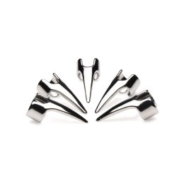 XR Brands Claw Ring zestaw 5 stalowych pierścieni regulowanych