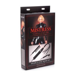 XR Brands Violet Wand IS - rożdżka z 3 silikonowymi końcowkami