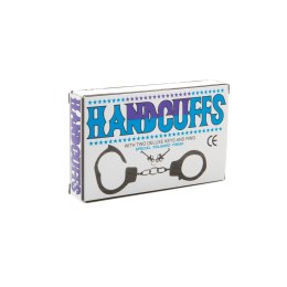 Shots Toys Metalowe kajdanki z mechanizmem szybkiego zwalniania