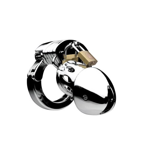 XR Brands Incarcerator klatka anatomiczna regulowana stal nierdzewna