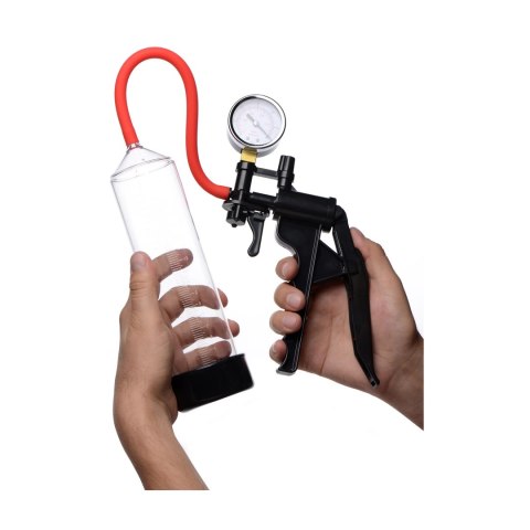 XR Brands Pompka do powiększania - model z manometrem, 9 cali