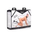 XR Brands Puppy Play Set - zestaw silikonowy z obrożą i ogonem