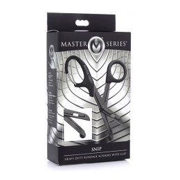 XR Brands Snip - nożyczki bezpieczeństwa z klipsem do lin i taśm