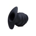 XR Brands Tunnel Plug Medium - silikonowy korek tunelowy, średni rozmiar
