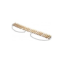 XR Brands łańcuszek do ciała z 24 klipsami, regulowany system