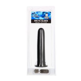 Domestic Partner Atric Glideer Black - anatomiczny korek, miękka guma, czarny