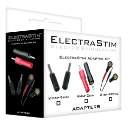 ElectraStim Adaptery 2-4 mm do Stymulatora - Zestaw Konwersji