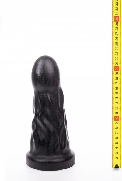 Hung System Castard 22 cm - Korek anatomiczny z systemem mocowania, czarny