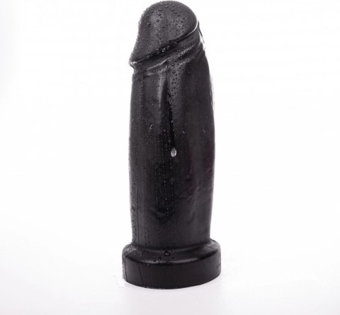 Hung System Schlong 28 cm korek intymny czarny z mocnym systemem mocowania