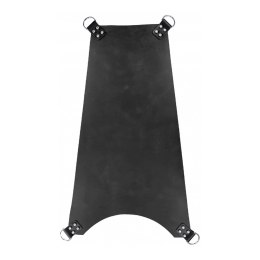 Mr. Sling Regulowany pas biodrowy skora naturalna 4-punktowy czarny