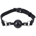 Doc Johnson Ball Gag Regulowany pasek oddychająca kulka czarna