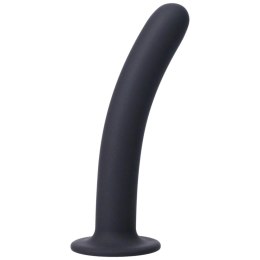 Doc Johnson Harness Black - Uprząż z silikonowym elementem 18 cm