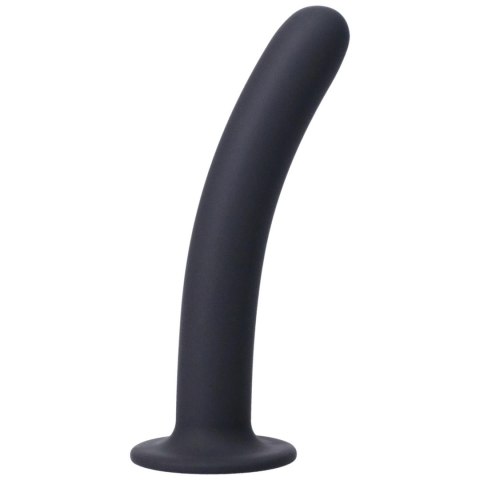 Doc Johnson Harness Black - Uprząż z silikonowym elementem 18 cm