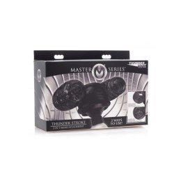 XR Brands 2w1 uchwyt ścienny z podwojną nakładką teksturowaną TPE