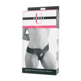 XR Brands Bella - Pasek intymny z regulacją, aksamitna podszewka