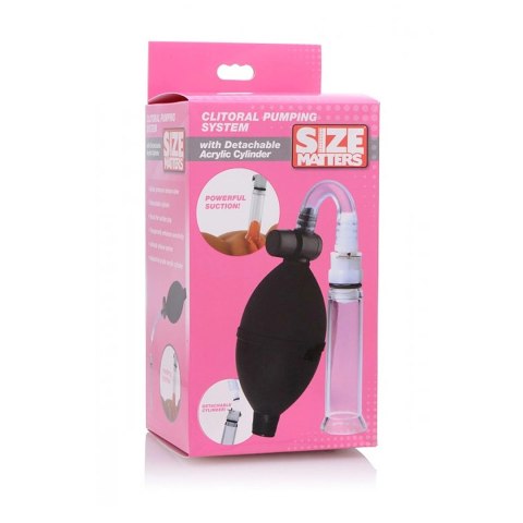 XR Brands Deluxe System pompki z odłączanym cylindrem akrylowym